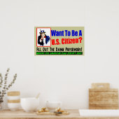 市民になりたいか? ポスター (キッチン)