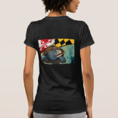 市民のテラピン、メリーランドのカメ Tシャツ (裏面)