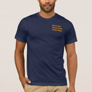 市民のパトロールのゾンビの腕時計、中央USAIowa… Tシャツ