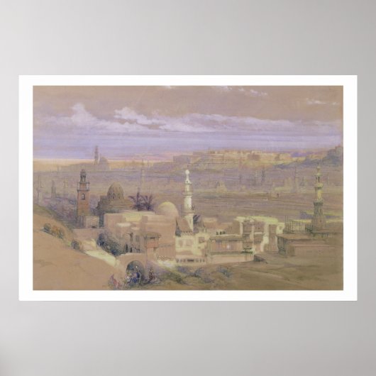 市民の門からカイロに向かって ポスター (正面)