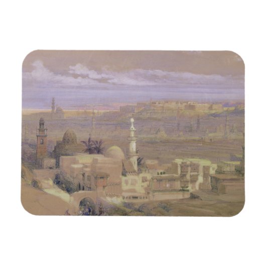 市民の門からカイロに向かって マグネット (横)