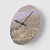 市民の門からカイロに向かって ラウンド壁時計 (傾斜)