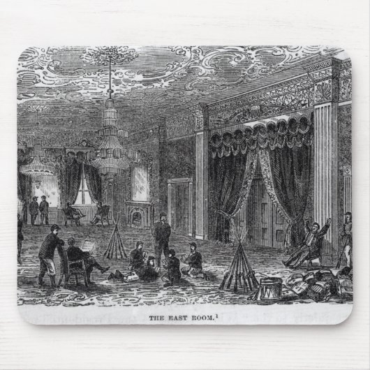 市民の間のホワイトハウスの東部屋 マウスパッド (正面)