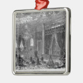 市民の間のホワイトハウスの東部屋 メタルオーナメント (左)