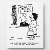 市民アドバイス局の与えアドバイス フォトプラーク (正面)