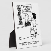 市民アドバイス局の与えアドバイス フォトプラーク (側面)