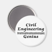 市民エンジニアリング天才 マグネット (正面/裏面)