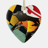 市民オリオールズのメリーランドの州鳥 セラミックオーナメント (右)