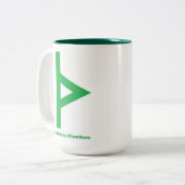 市民ソーンズストリーミングマグ ツートーンマグカップ (正面左)