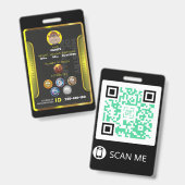 市民バッジ バッジ (正面＆裏面)