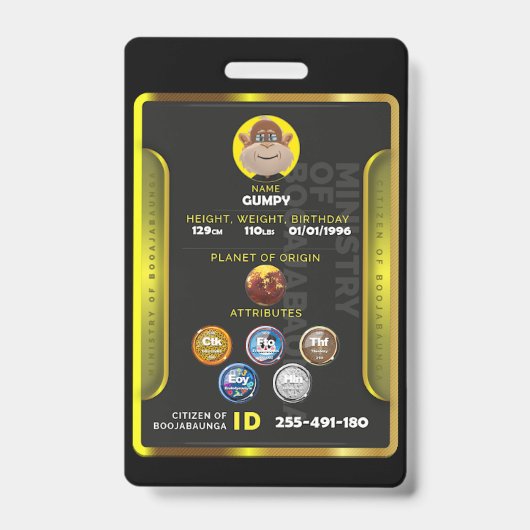 市民バッジ バッジ (正面)