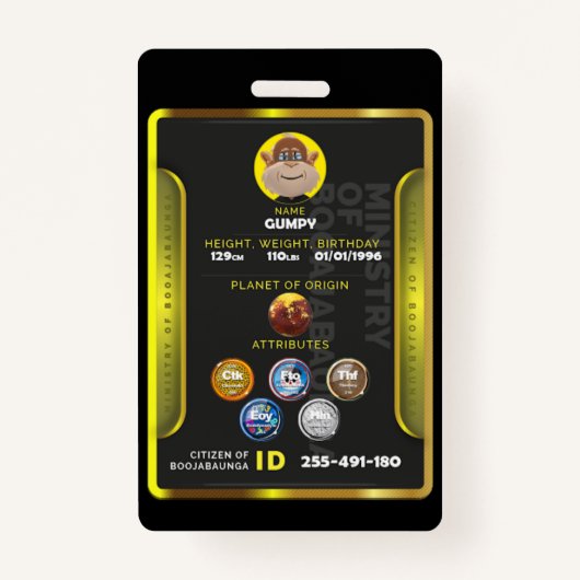 市民バッジ  バッジ (正面)