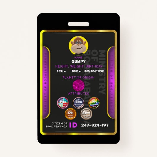 市民バッジ  バッジ (正面)