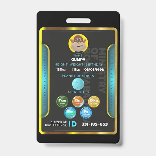 市民バッジ  バッジ (正面)