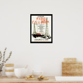 市民ラジオ電話帳 ポスター (キッチン)