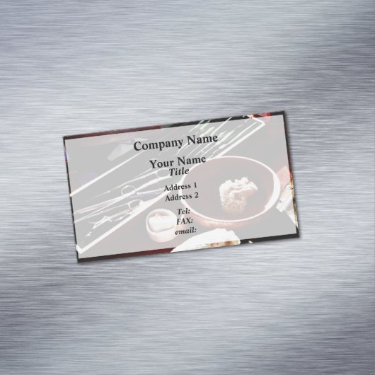 市民外科手術楽器 マグネット名刺 (インサイチュ)