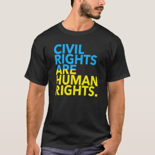 市民権は人権2.0 Tシャツ