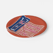 市民権日|憲法日 ペーパープレート (アングル)