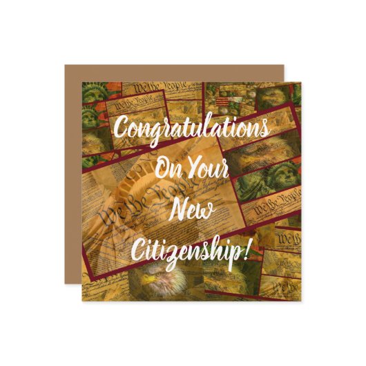 市民権 カード (正面/裏面インサイチュ)