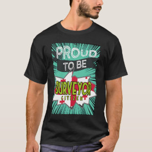 市民誇りを持った職業の労働者を監視する Tシャツ