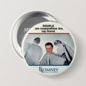 市民Romney 2012年 缶バッジ (正面&裏面)
