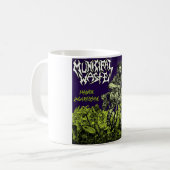 市無駄-大きく積極的なマグ コーヒーマグカップ (正面左)