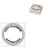 市町村プランナー承認スタンプ ラバースタンプ (押印)