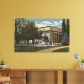 市町村講堂の見解 キャンバスプリント (インサイチュ (リビング))