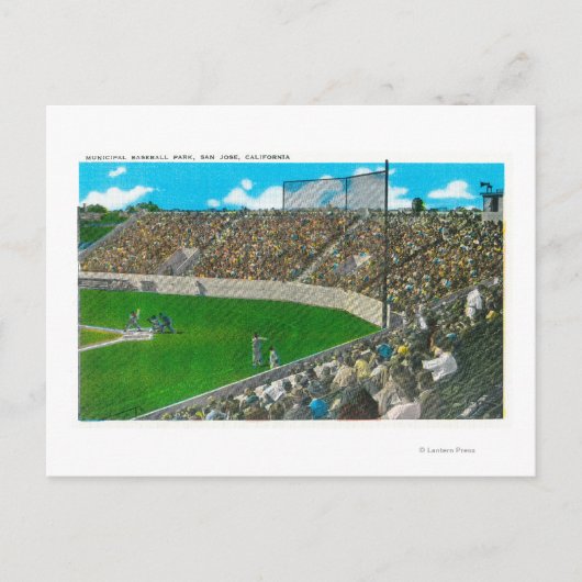 市町村野球の第三ベースライン見解 ポストカード (正面)