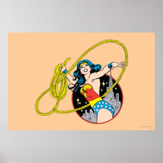 市疑問に思区の背景女性 ポスター (正面)