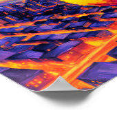 市街に浮かぶ ポスター (角)