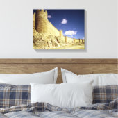 市街の壁 キャンバスプリント (インサイチュ (寝室))