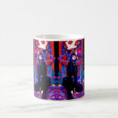 市街の女性 コーヒーマグカップ (中央)