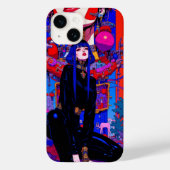 市街の女性 Case-Mate iPhoneケース (裏面)