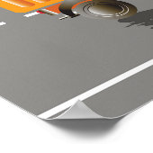 市街並みと交通 ポスター (角)