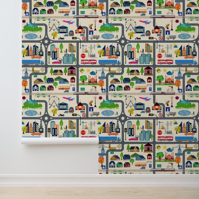 市街図のパターン 壁紙 (アプリケーション)