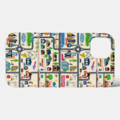 市街図のパターン Case-Mate iPhoneケース (裏面 (横))