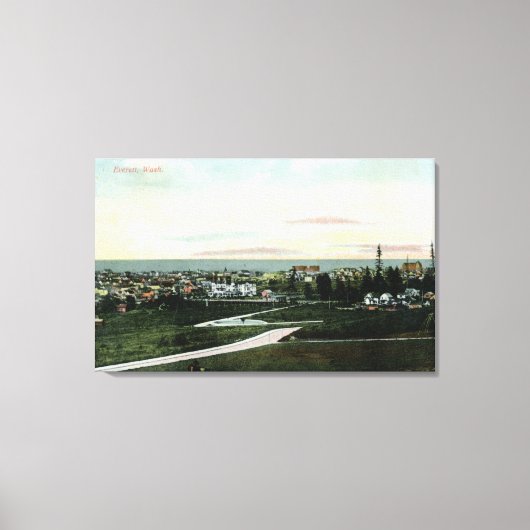 市街図 キャンバスプリント (正面)