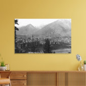 市街地空中景観5 キャンバスプリント (インサイチュ (リビング))