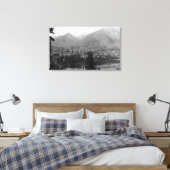 市街地空中景観5 キャンバスプリント (インサイチュ (寝室))