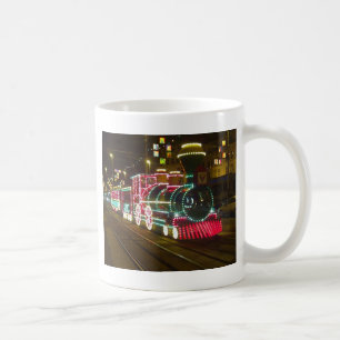 市街電車の列車-ブラックプールの照明のマグ コーヒーマグカップ