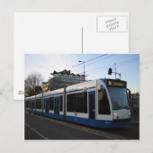 市街電車アムステルダム ポストカード (正面/裏面)