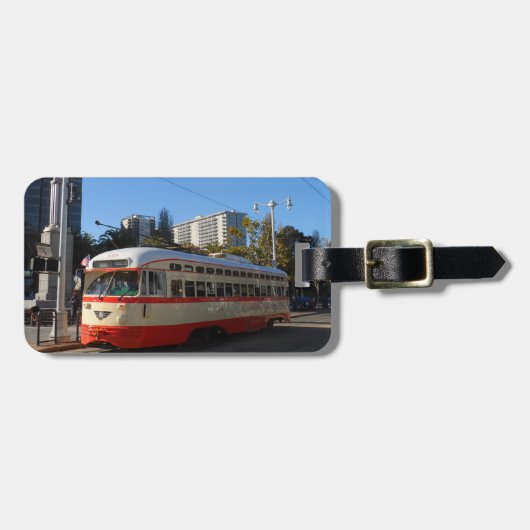 市街電車サンフランシスコ ラゲッジタグ (正面横)