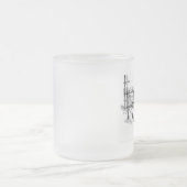 市街電車82のマグ フロストグラスマグカップ (中央)