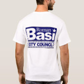 市議会のためのローマのBasi Tシャツ (裏面)