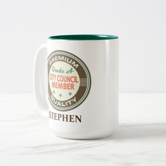 市議会議員カスタム ツートーンマグカップ (正面左)