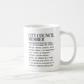 市議会議員 コーヒーマグカップ