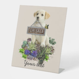 市販の多肉類 台座サイン