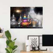 市販用ティーポット ポスター (ホームオフィス)