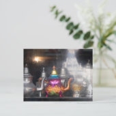 市販用ティーポット ポストカード (スタンド正面)